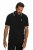 JP1880 802789 Pikétröja med vit kontrastkrage Svart - Pikétröjor - Stora pikétröjor - 2XL-8XL
