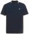 JP1880 802789 Pikétröja med vit kontrastkrage Mörkblå - Pikétröjor - Stora pikétröjor - 2XL-8XL