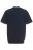 JP1880 802789 Pikétröja med vit kontrastkrage Mörkblå - Pikétröjor - Stora pikétröjor - 2XL-8XL