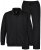 JP1880 802933 Mjukisset med jacka och byxa Svart - Tracksuits - Tracksuits herr stora storlekar