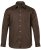 JP1880 Shirt Business Long Sleeve Brown - Skjortor - Stora skjortor - 2XL-8XL