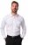 JP1880 804890 Långärmad strykfri Business-skjorta Vit TALL - TALL skjortor - TALL-skjortor med extra längd