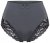 Ulla Popken 809385 Formande trosor med spets Antracit - Shapewear - 