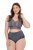Ulla Popken 809385 Formande trosor med spets Antracit - Shapewear - 