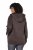Ulla Popken 812880 Stickfleecejacka med teddyfleece Taupe - Fleecekläder - 
