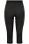 Ulla Popken 815580 3/4-strumpleggings med skavskydd 80 den Svart - Strumpbyxor & strumpor - 