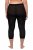 Ulla Popken 815580 3/4-strumpleggings med skavskydd 80 den Svart - Strumpbyxor & strumpor - 
