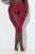 Ulla Popken 815580 3/4-strumpleggings med skavskydd 80 den Röd - Strumpbyxor & strumpor - 