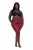 Ulla Popken 815580 3/4-strumpleggings med skavskydd 80 den Röd - Strumpbyxor & strumpor - 