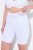 Ulla Popken 816440 Formande shorts med hög midja Vit - Shapewear - 