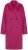 Ulla Popken 816744 Dubbelknäppt kappa i ullook Rosa - Kappor - Kappor i stora storlekar