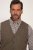JP1880 Vest Tweed Wool Blend Traditional Light Brown - Kostymer och kavajer - Kostymer i stora storlekar
