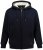 JP1880 820464 Huvjacka med teddyfoder Mörkblå - Tröjor & hoodies - Stora hoodies & tröjor - 2XL-14XL