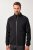 JAY-PI FLEXNAMIC® Golf Sweat Jacket with Zipper Black - Träningskläder & friluft - Träningskläder till herr i stora storlekar