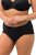 Ulla Popken 824106 Trosor med spets 2-pack Svart - Trosor - 