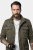 JP1880 Field Jacket with Badges Vintage Look TALL Moss Green - TALL jackor - TALL jackor med extra ärmlängd