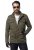 JP1880 Field Jacket with Badges Vintage Look TALL Moss Green - TALL jackor - TALL jackor med extra ärmlängd