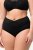 Ulla Popken 825676 Formande trosor med hög midja Svart - Shapewear - 