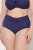 Ulla Popken 825676 Formande trosor med hög midja Kungsblå - Shapewear - 