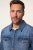 JP1880 826234 Jeansjacka med bröstfickor Denimblå - Jackor - Stora jackor - 2XL-12XL