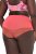 Ulla Popken 827465 Hipstertrosor med spets 3-pack Rosa - Trosor - 