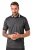 JAY-PI Quickdry Two-Tone Golf Poloshirt Black - Pikétröjor - Stora pikétröjor - 2XL-8XL