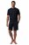 JP1880 829513 Pyjamas kort modell bellyfit Mörkblå TALL - TALL underkläder & bad - TALL Underkläder & Badkläder