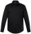 Men+ 753 Långärmad Business-skjorta med klassisk krage Svart - Skjortor - Stora skjortor - 2XL-8XL