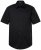 Men+ 756 Kortärmad Business-skjorta med klassisk krage Svart - Skjortor - Stora skjortor - 2XL-8XL