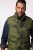 JP1880 831610 Quiltad väst i kamouflage Grön - Jackor - Stora jackor - 2XL-12XL