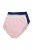 Ulla Popken 831866 Trosor med hög midja och spets 3-pack Kungsblå - Trosor - 