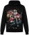 Men+ 100 Hoodie Tomte på motorcykel Svart - Tröjor & hoodies - Stora hoodies & tröjor - 2XL-14XL
