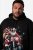 Men+ 100 Hoodie Tomte på motorcykel Svart - Tröjor & hoodies - Stora hoodies & tröjor - 2XL-14XL