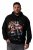 Men+ 100 Hoodie Tomte på motorcykel Svart - Tröjor & hoodies - Stora hoodies & tröjor - 2XL-14XL