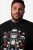 Men+ 148 T-shirt bellyfit Tomte på motorcykel Svart - T-shirts - Stora T-shirts - 2XL-14XL