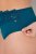 Ulla Popken 832864 Stringtrosor med spets Petrol - Trosor - 