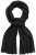 JP1880 834031 Stickad halsduk Svart - Halsdukar - 
