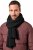 JP1880 834031 Stickad halsduk Svart - Halsdukar - 