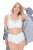 Ulla Popken 834307 Formande trosor med spets Benvit - Shapewear - 