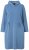 Ulla Popken 834536 Sweatklänning med huva Denimblå - Sweatklänningar - 