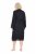 Ulla Popken 834837 Kimono-morgonrock med spets Svart - Morgonrockar & badrockar - 