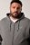 Men+ 851 Hoodie med dragkedja Gråmelerad - Tröjor & hoodies - Stora hoodies & tröjor - 2XL-14XL