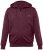 Men+ 851 Hoodie med dragkedja Plommon - Tröjor & hoodies - Stora hoodies & tröjor - 2XL-14XL