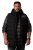 Men+ 442 Quiltad väst med huva och tryck Svart - Jackor - Stora jackor - 2XL-12XL