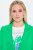 Ulla Popken 836165 Lång kavaj med 3/4-ärm Grön - Kavajer - Damkavajer i stora storlekar