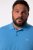Men+ 256 Pikétröja Himmelsblå - Pikétröjor - Stora pikétröjor - 2XL-8XL