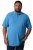 Men+ 256 Pikétröja Himmelsblå - Pikétröjor - Stora pikétröjor - 2XL-8XL