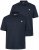 Men+ 258 Pikétröja Mörkblå 2-pack - Pikétröjor - Stora pikétröjor - 2XL-8XL