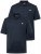 Men+ 266 Pikétröja bellyfit Mörkblå 2-pack - Pikétröjor - Stora pikétröjor - 2XL-8XL
