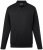 Men+ 274 Pikéskjorta med lång ärm bellyfit Svart - Pikétröjor - Stora pikétröjor - 2XL-8XL